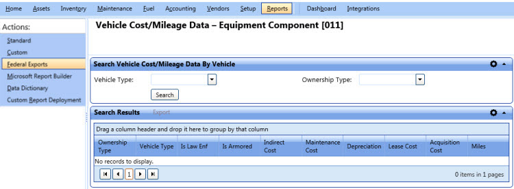 Search inventory data Search inventory data